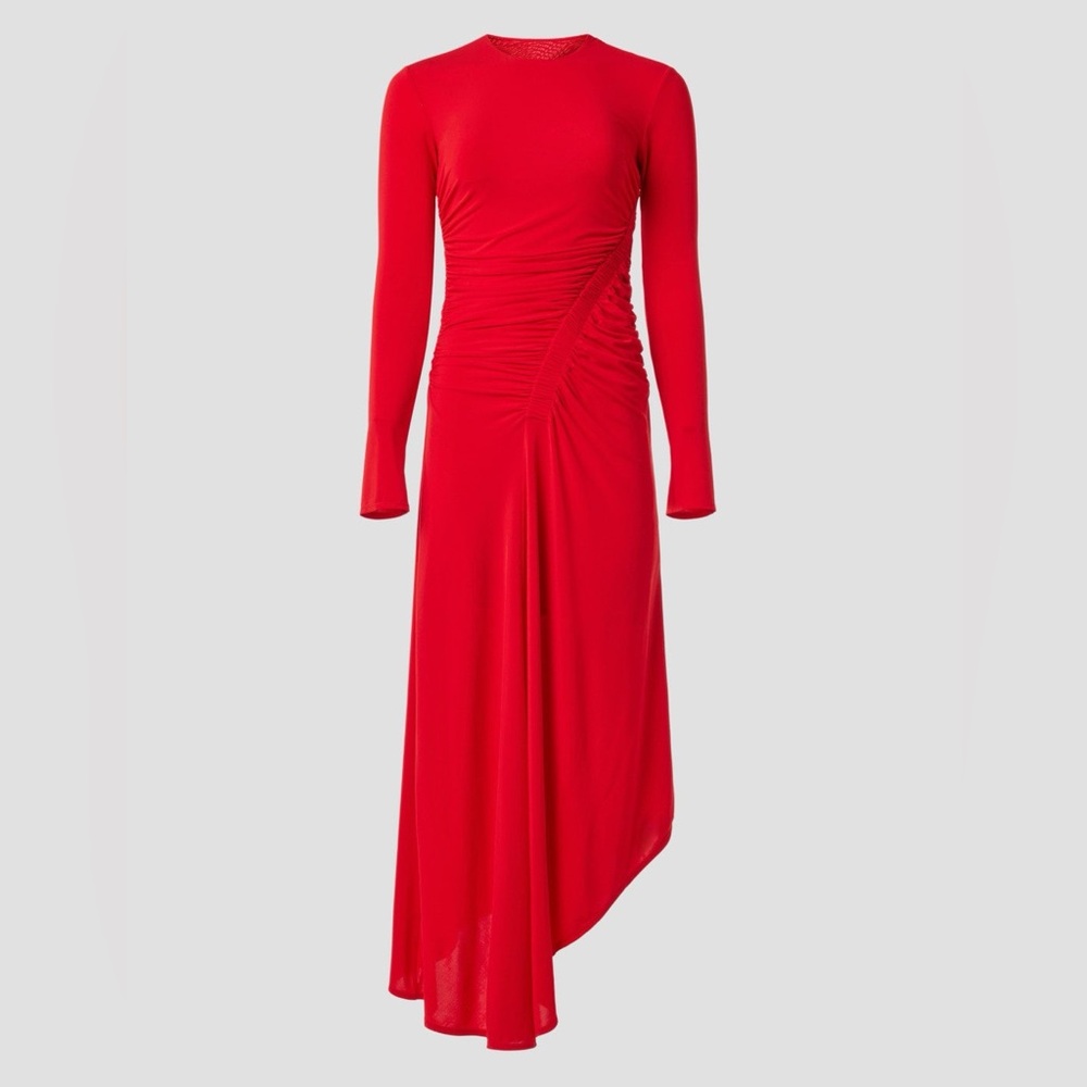 A.L.C Red Adeline Dress, XL - Picture 5 of 11